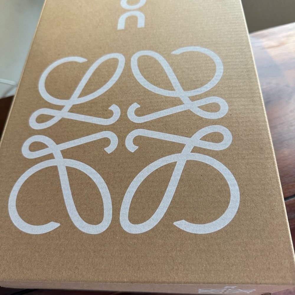 Loewe Brown Box with White Logo